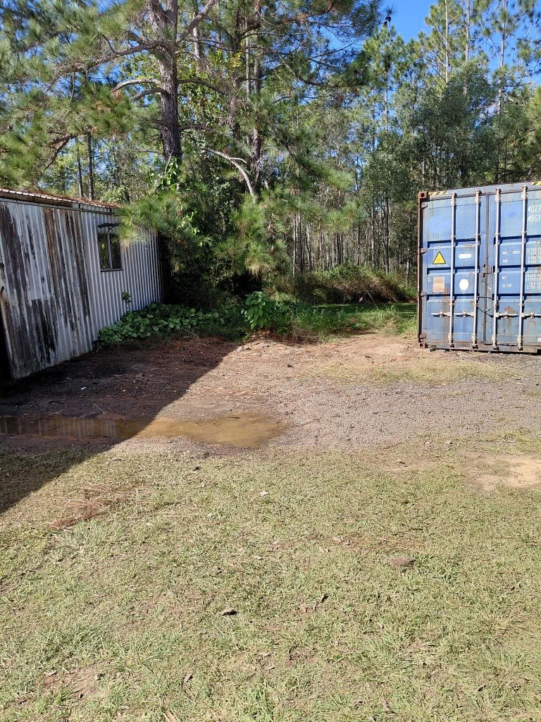 Cleared area after rubbish removal in Nambour